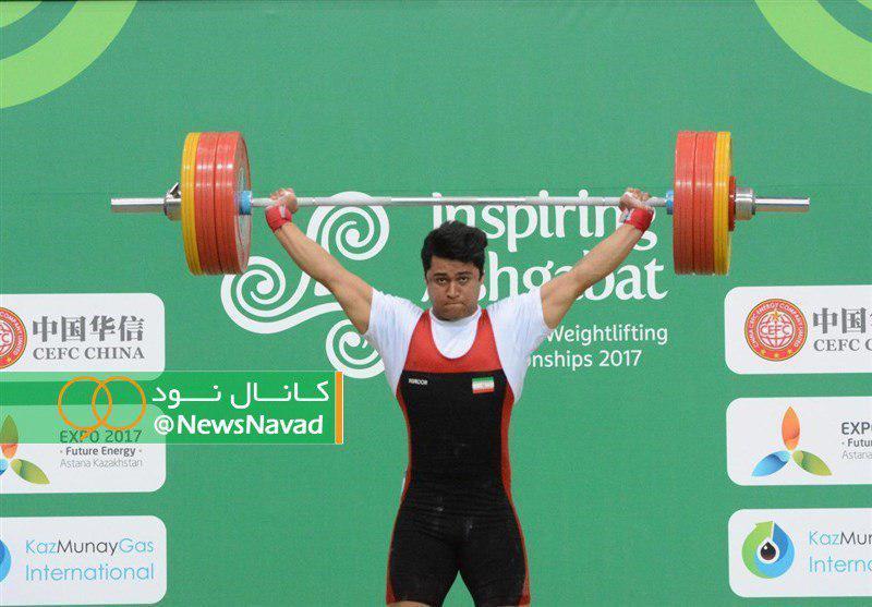 تک مدال برنز موسوی در وزنه برداری قهرمانی جهان 96 کیلوگرم، وداع تلخ کیانوش با مسابقات
