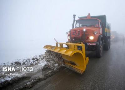 عملیات راهداری زمستانی در 670 کیلومتر از راه های استان سمنان