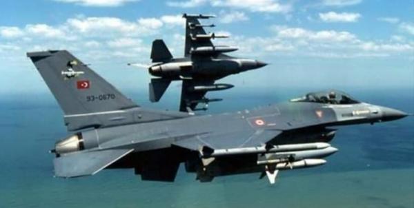 تقابل جت های یونان با جنگنده های اف-16 ترکیه بر فراز دریای اژه