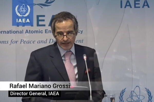کنفرانس خبری رافائل گروسی درباره ایران به تعویق افتاد