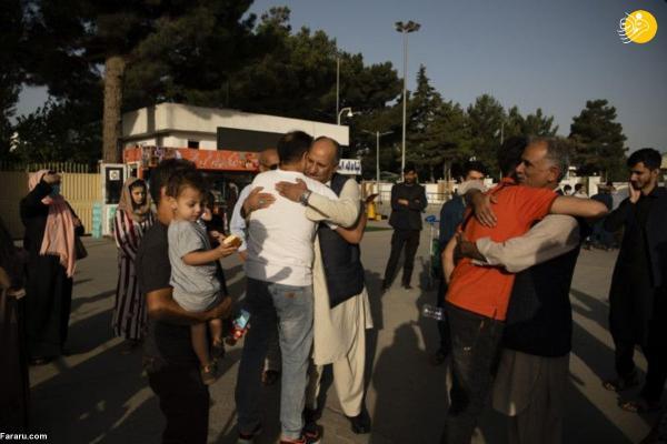هرج و مرج بی سابقه در فرودگاه کابل