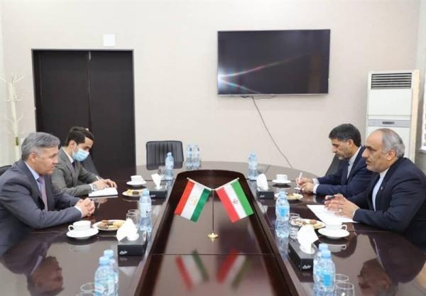 ملاقات سفیر ایران با رئیس اتاق بازرگانی تاجیکستان